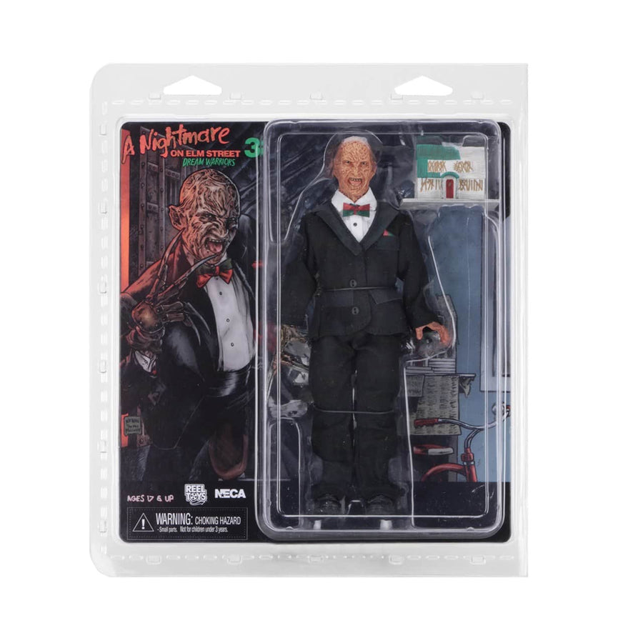 NECA Nightmare on Elm Street Part 3 Dream Warriors Tuxedo Freddy Krueger Clothed Action Figure