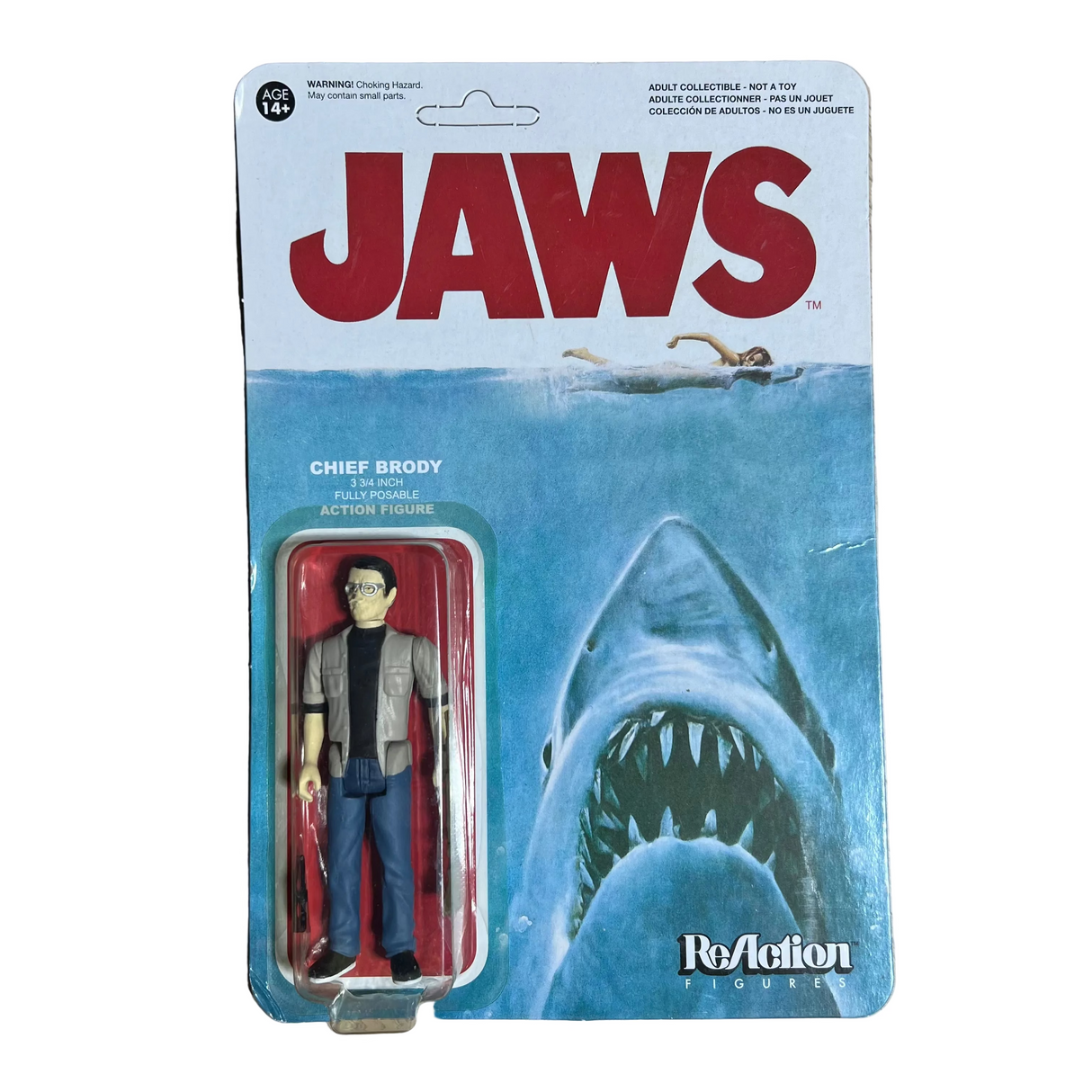 Funko Jaws Chief Brody Reaction Figure with Slight Card Crease