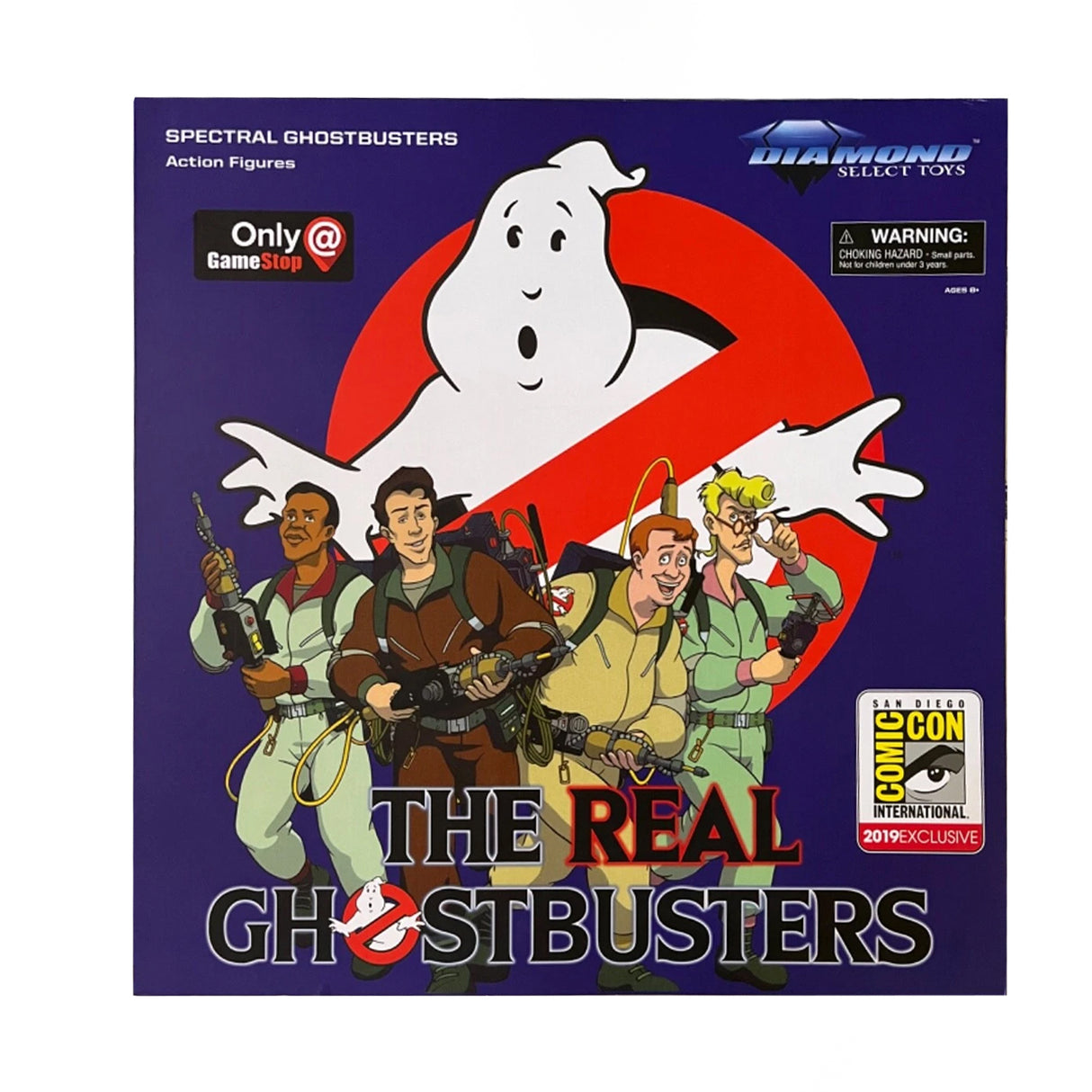 Diamond The Real Ghostbusters SDCC 2019 Exclusive Spectral Ghostbusters Action Figures