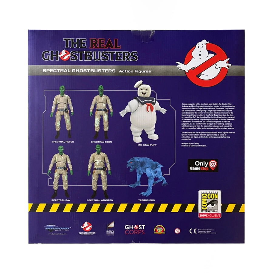Diamond The Real Ghostbusters SDCC 2019 Exclusive Spectral Ghostbusters Action Figures