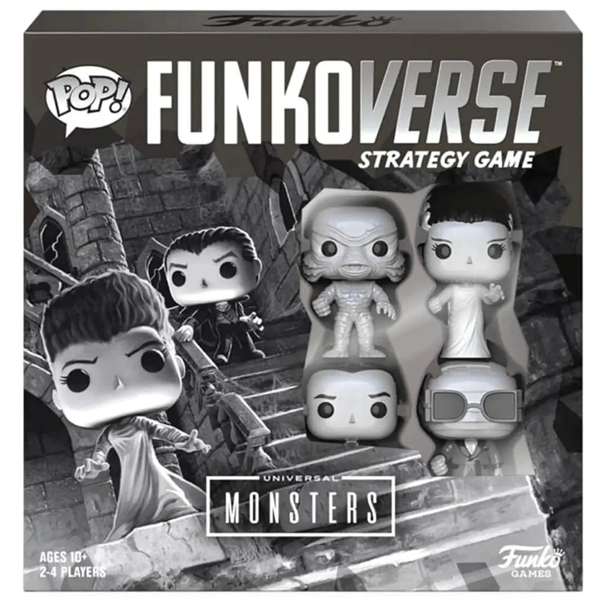 Funko POP! Funkoverse Universal Monsters Strategy Game 100 4 Figure Pack