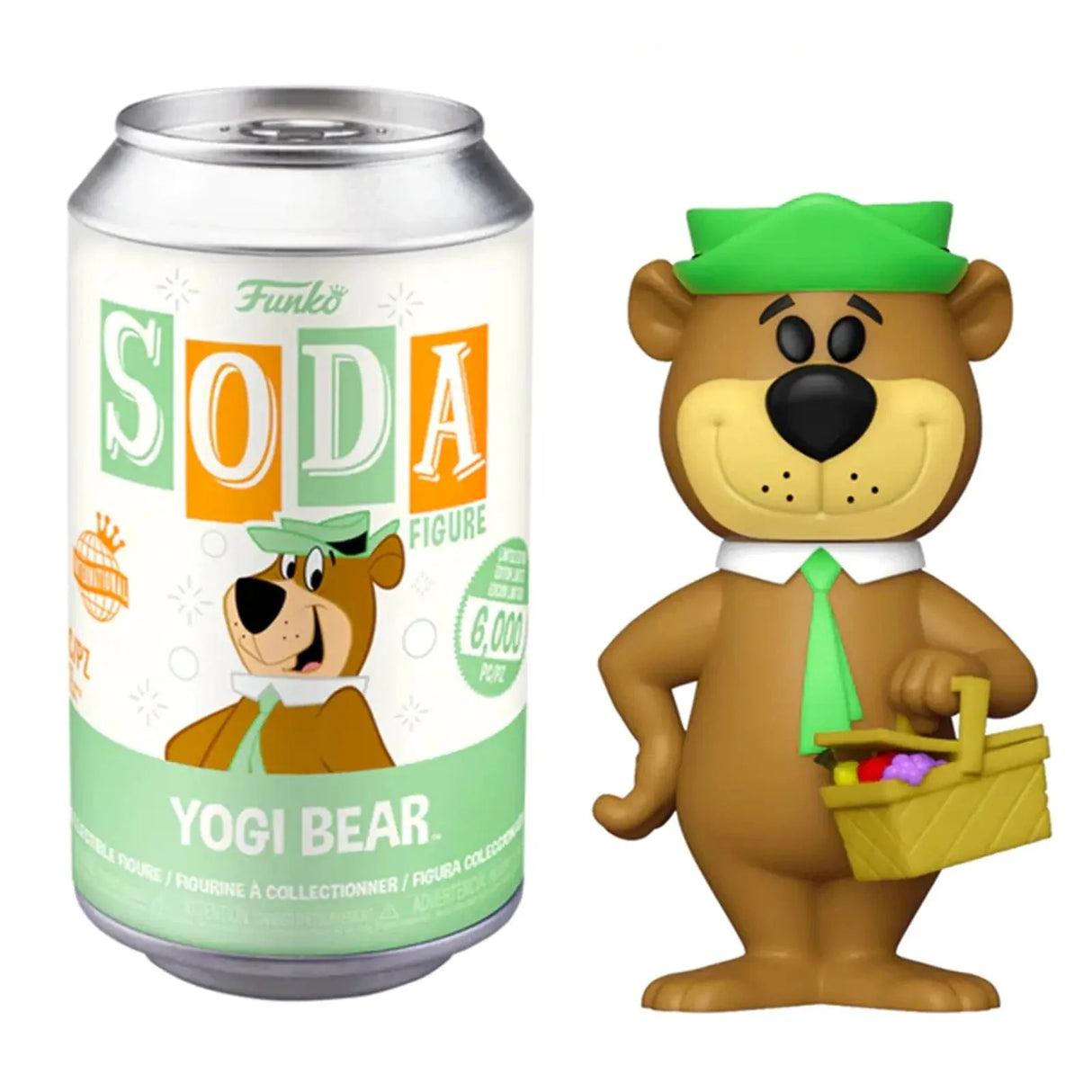 Funko Vinyl Soda Figure Hanna Barbera Yogi Bear