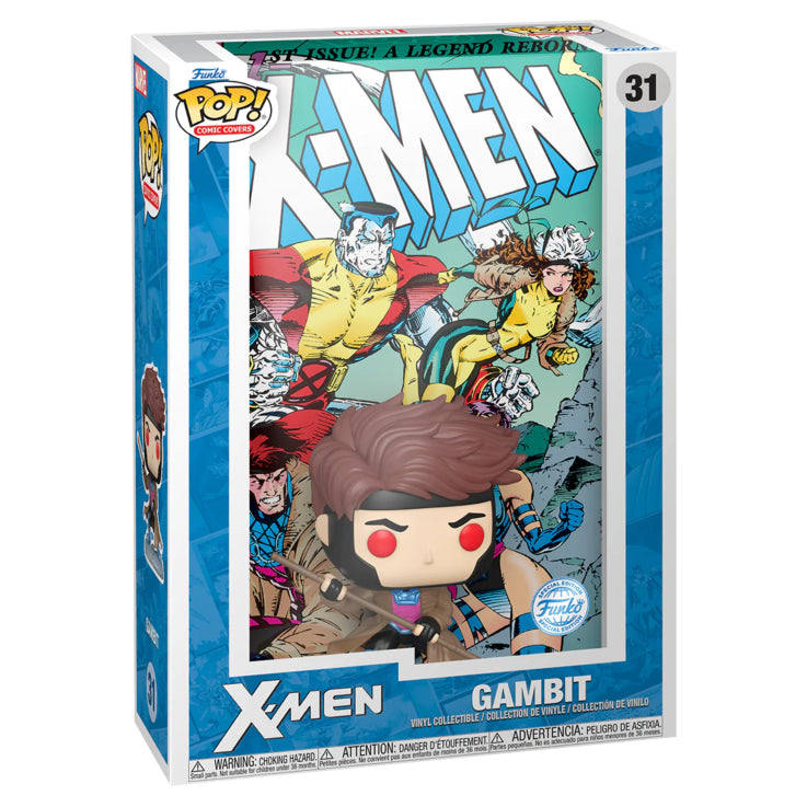 Funko Marvel Gambit X-Men #1 Pop! Comic Covers Vinyl Figure 31