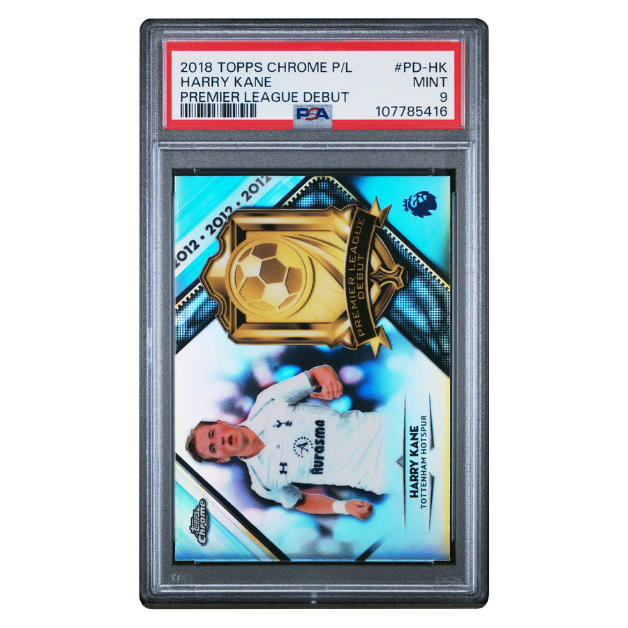 Harry Kane Tottenham Premier League Debut Topps Chrome PSA 9