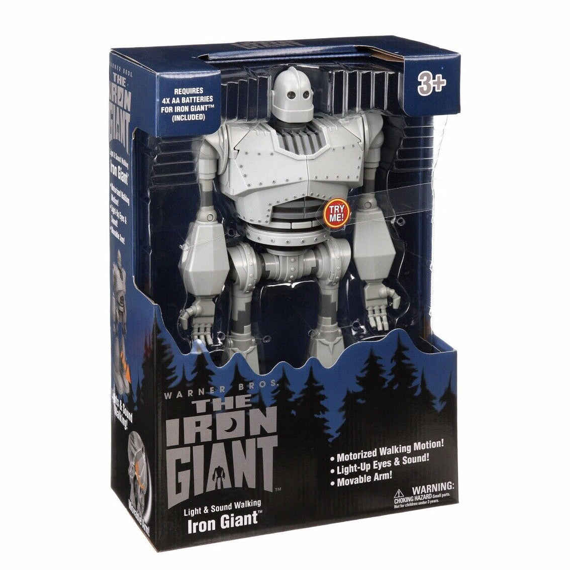 The Iron Giant Iron Giant Exclusive Electronic 14 Inch Action Figure Light & Sound Walking