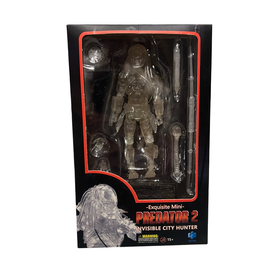 HIYA Predator 2 Invisible City Hunter 1/18 Scale Action Figure