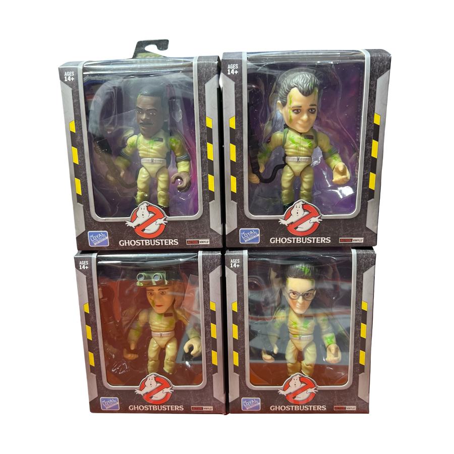 Ghostbusters Loyal Subjects set of 4 Slimed Figures