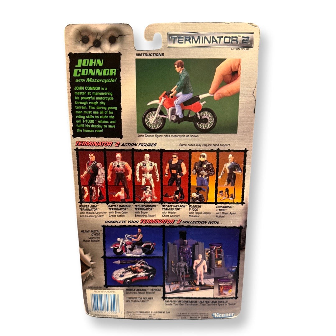 Terminator 2 John Connor with Motorcycle Action Figure 1991