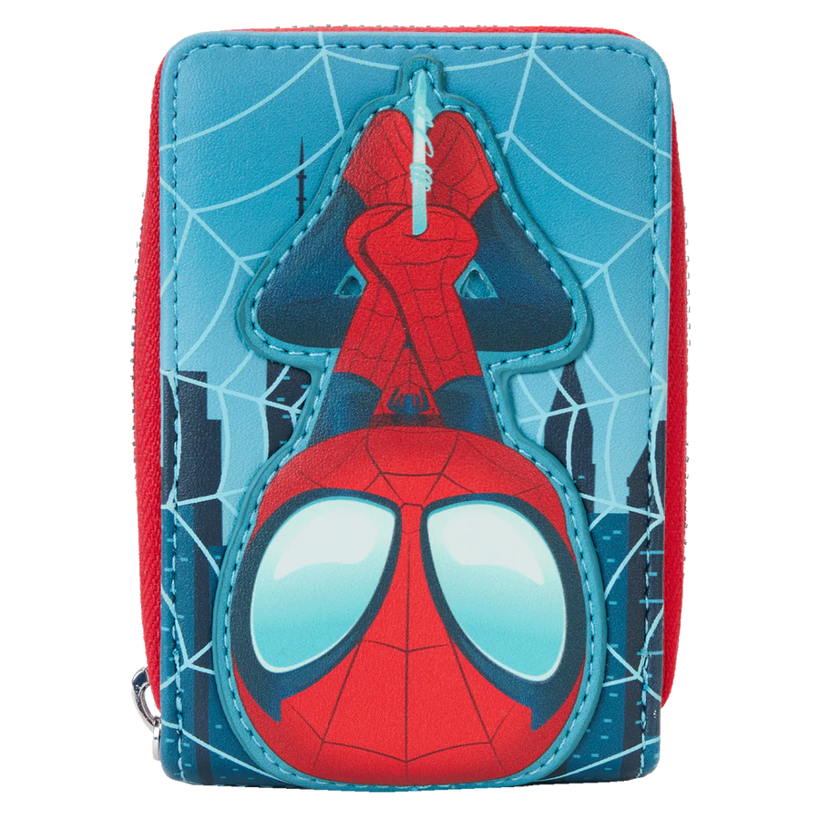 Loungefly Spider-Man Upside Down Accordion Wallet SDCC Exclusive