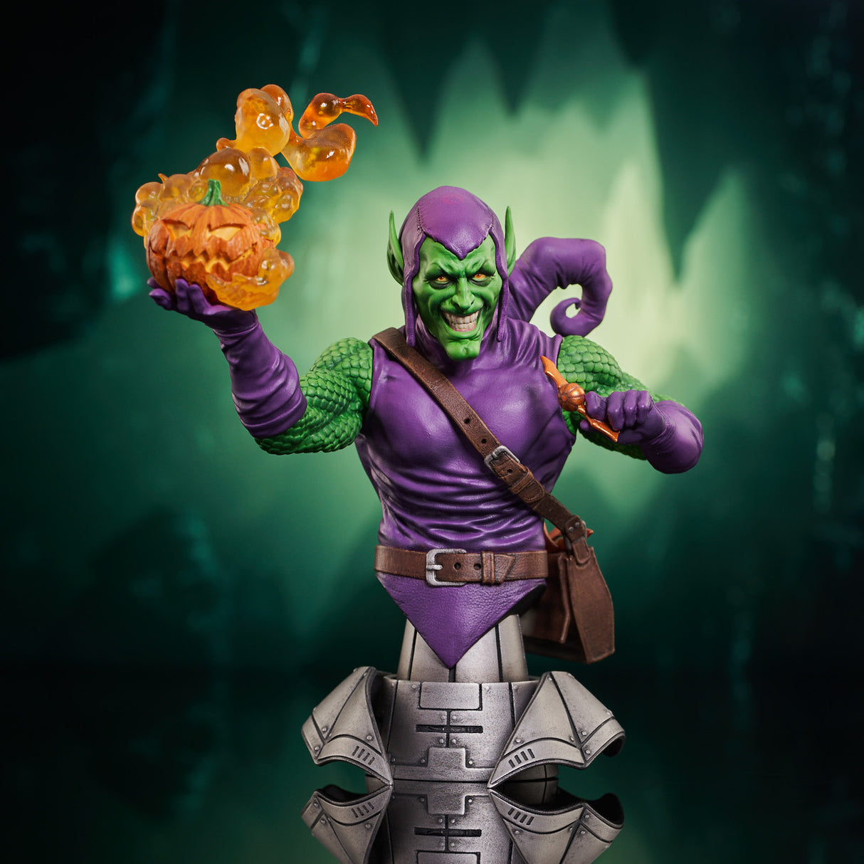 Diamond Spider-Man Green Goblin (Comic) 6 Inch Mini Bust