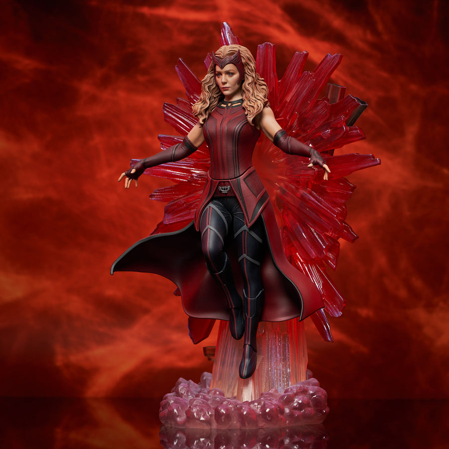 Diamond Marvel WandaVision Scarlet Witch Gallery Diorama 11 Inch Statue