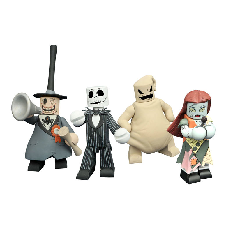 Diamond Select Nightmare Before Christmas Vinimates Set of 4