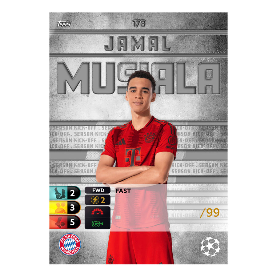 Topps Total Football 2024/25 Numbered /99 Choose your Player