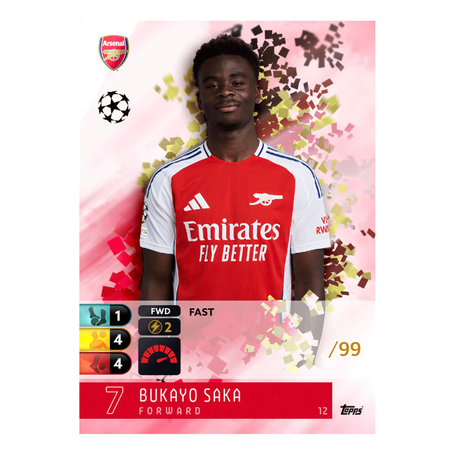 Topps Total Football 2024/25 Numbered /99 Choose your Player