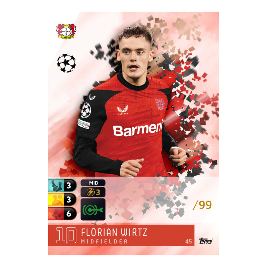 Topps Total Football 2024/25 Numbered /99 Choose your Player