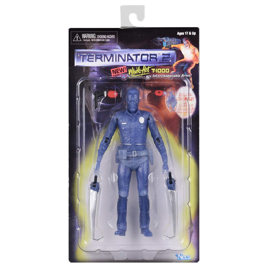 NECA x Kenner Tribute White-Hot T-1000 Action Figure