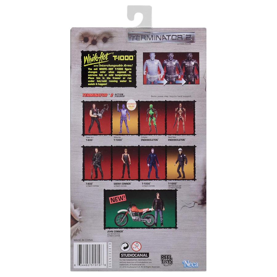 NECA x Kenner Tribute White-Hot T-1000 Action Figure
