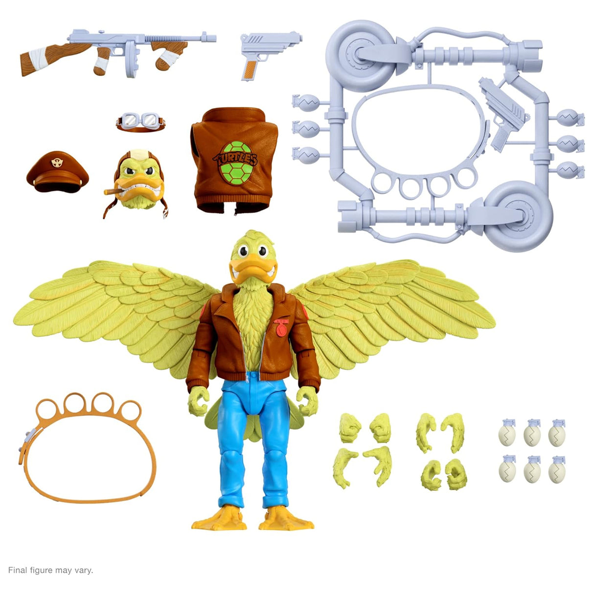 Super7 Ultimates TMNT Teenage Mutant Ninja Turtles Ace Duck Figure