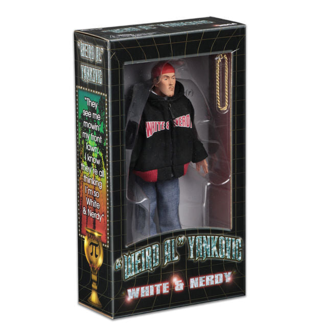 NECA Weird Al Yankovic 8 Inch Action Figure White and Nerdy