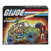 Hasbro G.I. Joe Retro 3.75 Inch A.W.E Striker & Crankcase Vehicle