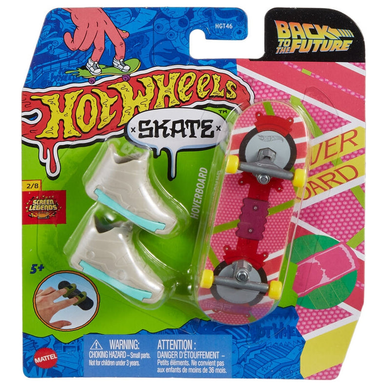Hot Wheels Back to the Future Mini Skateboard with Shoes