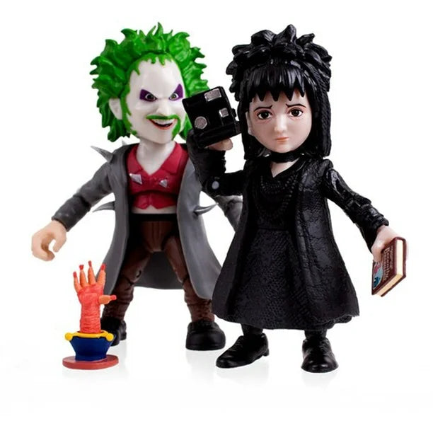Beetlejuice (Thorny) & Lydia The Loyal Subjects Action Vinyl Figures Twin Pack