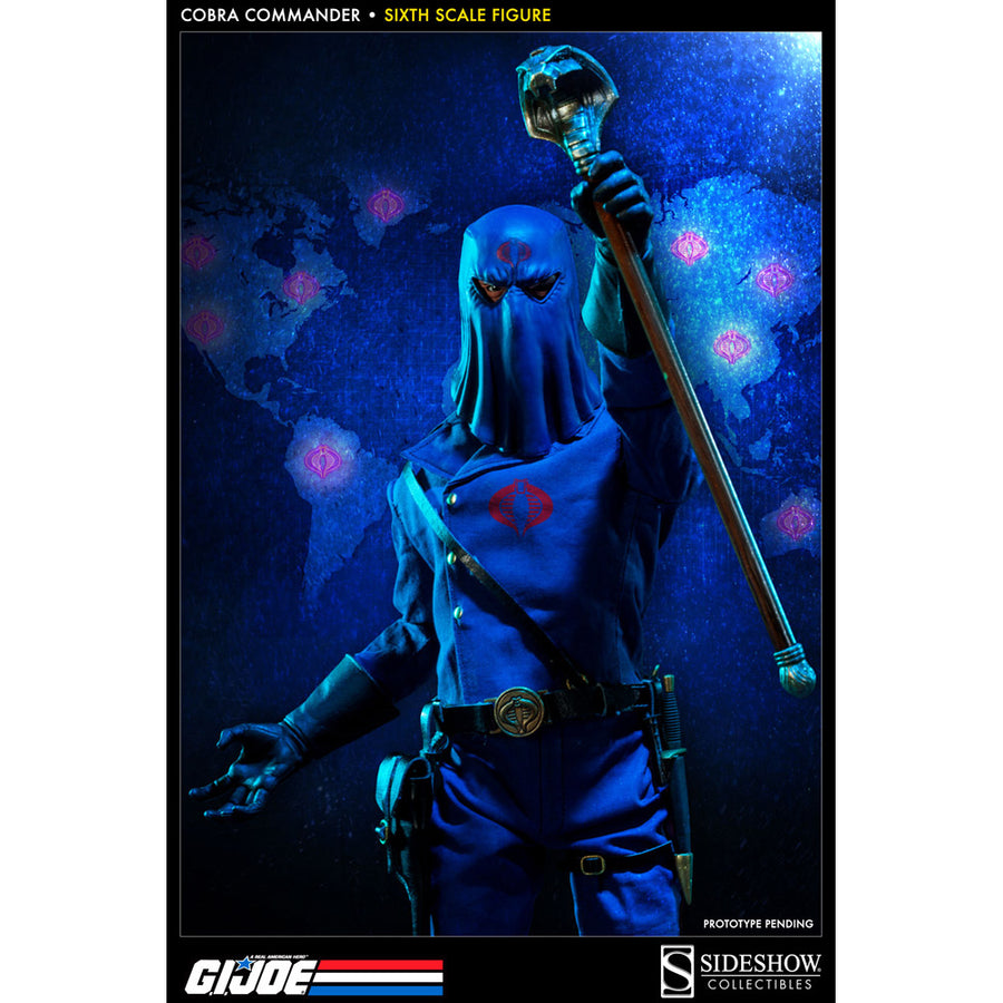 Sideshow G.I. Joe Action Figure 1/6 Cobra Commander The Dictator 30cm