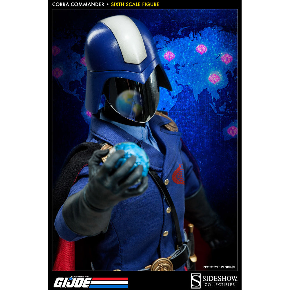 Sideshow G.I. Joe Action Figure 1/6 Cobra Commander The Dictator 30cm