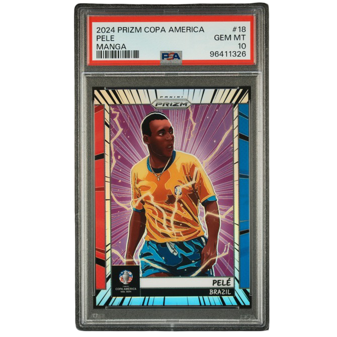 2024 Prizm Copa America Pele Manga PSA 10 Card
