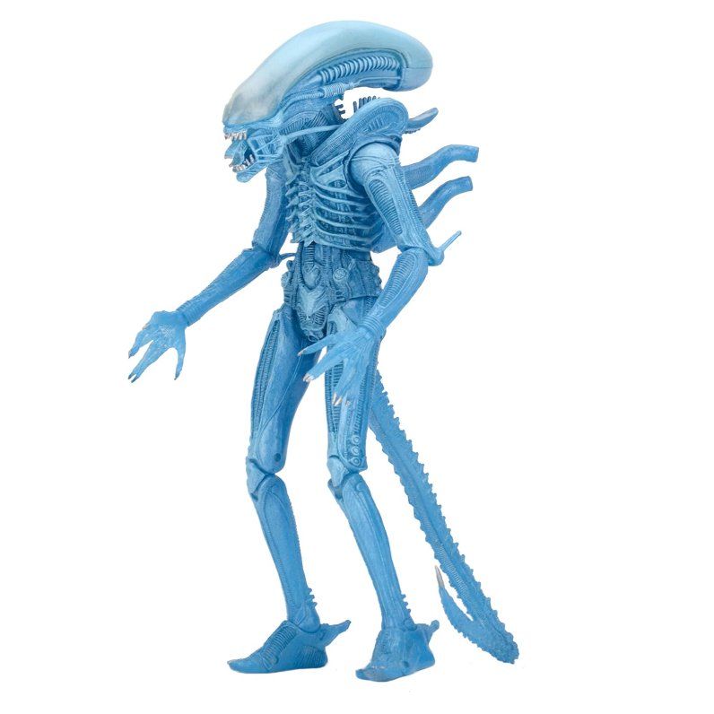 NECA Aliens Warrior Alien Xenomorph Figure Blue
