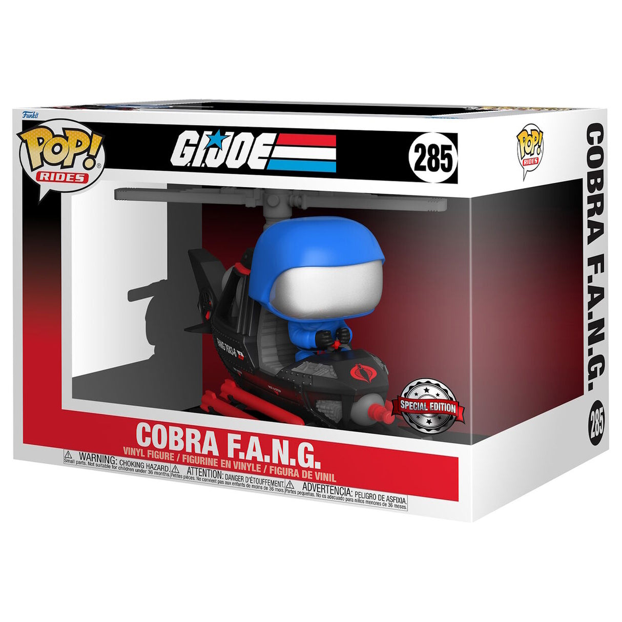 Funko G.I. Joe POP! Rides Super Deluxe Vinyl Figure Cobra F.A.N.G. 15cm