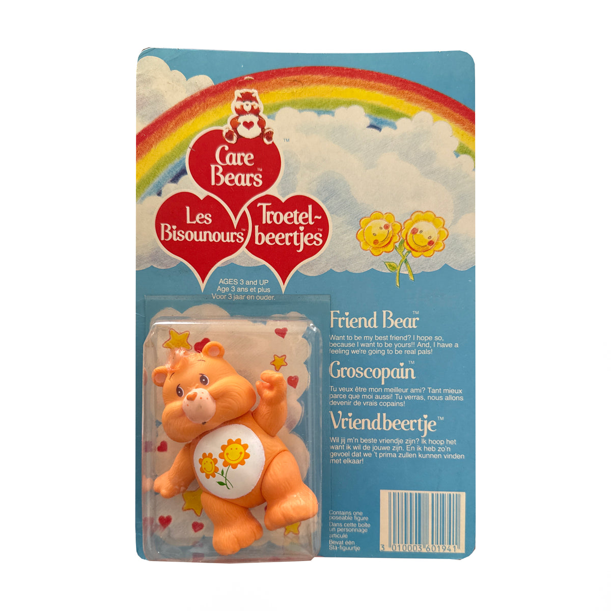 Kenner Care Bears Vintage 1980s Poseable Figure Friend