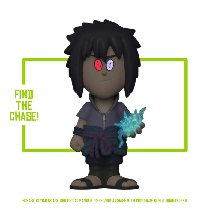 Funko Naruto Shippuden Sasuke Vinyl SODA Figure in Collector Can