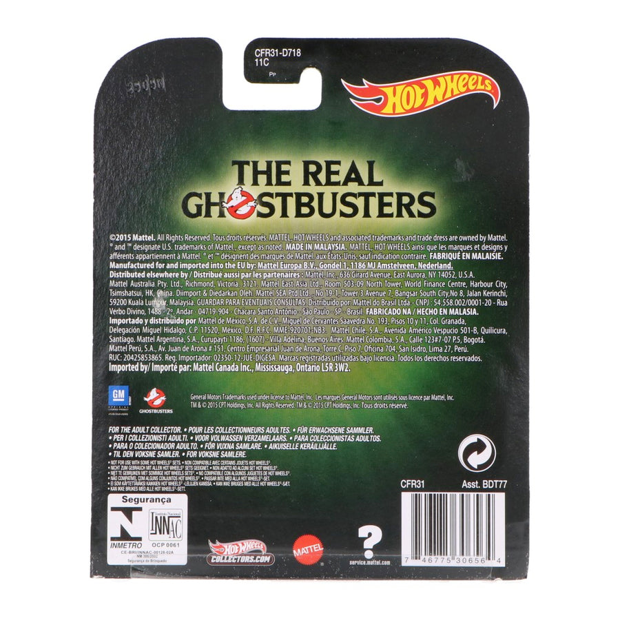 The Real Ghostbusters Ecto-1 Cartoon Car Hot Wheels 1/64