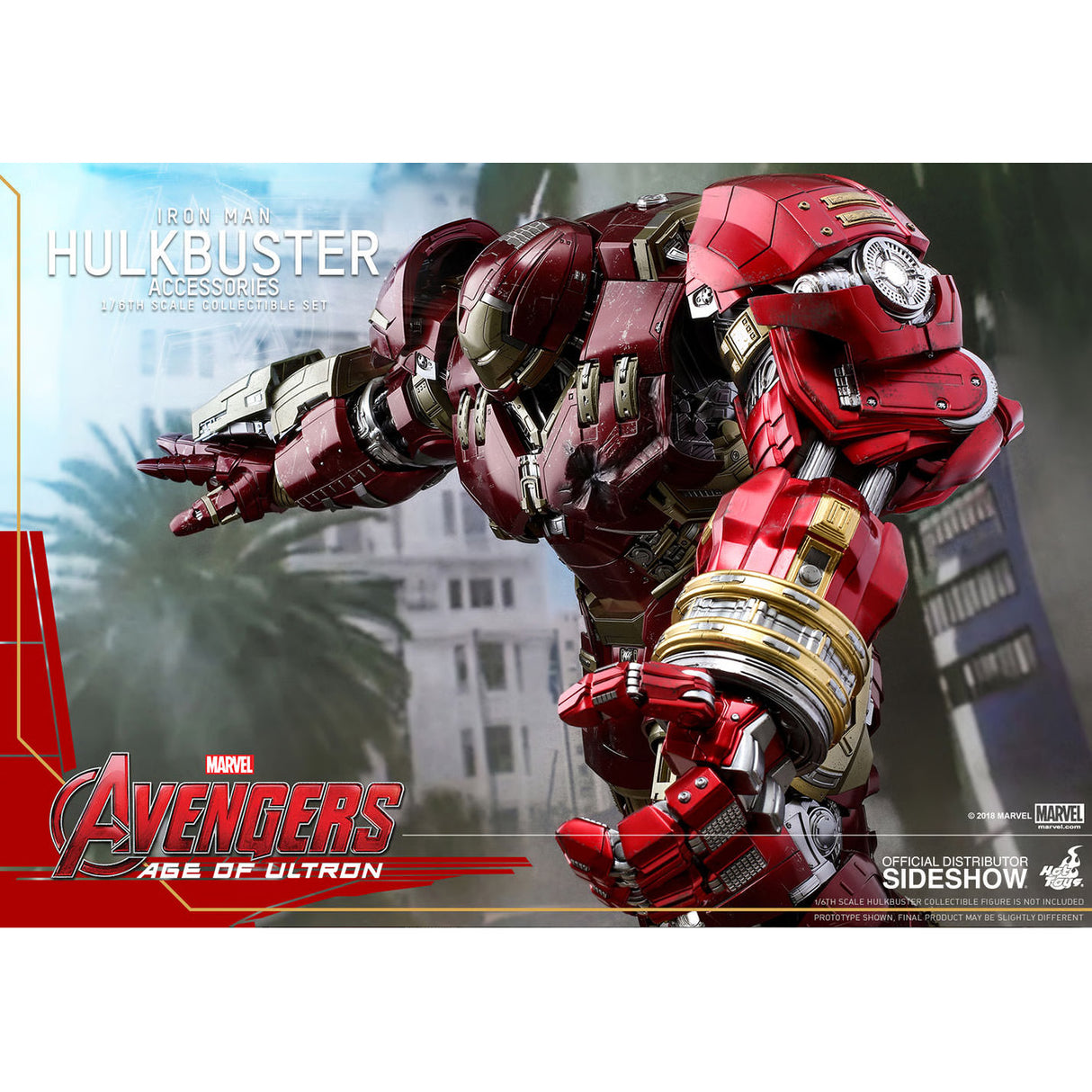 Hot Toys Avengers Age of Ultron: Hulkbuster Accessory Set Action Figure ACS006