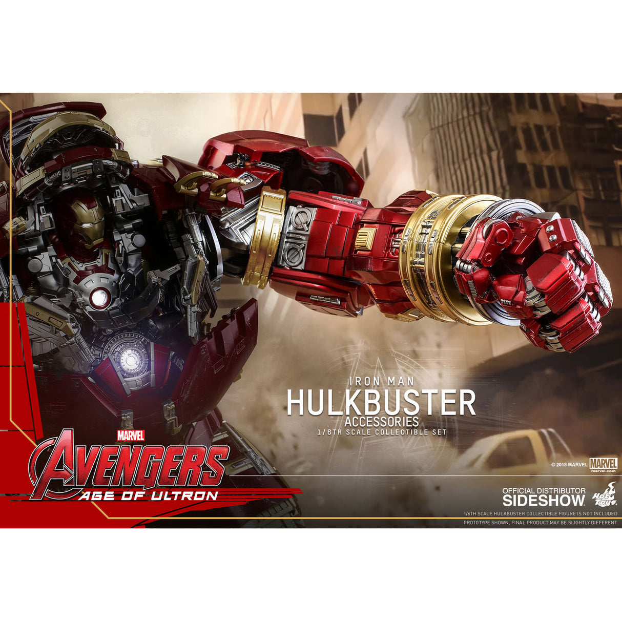 Hot Toys Avengers Age of Ultron: Hulkbuster Accessory Set Action Figure ACS006