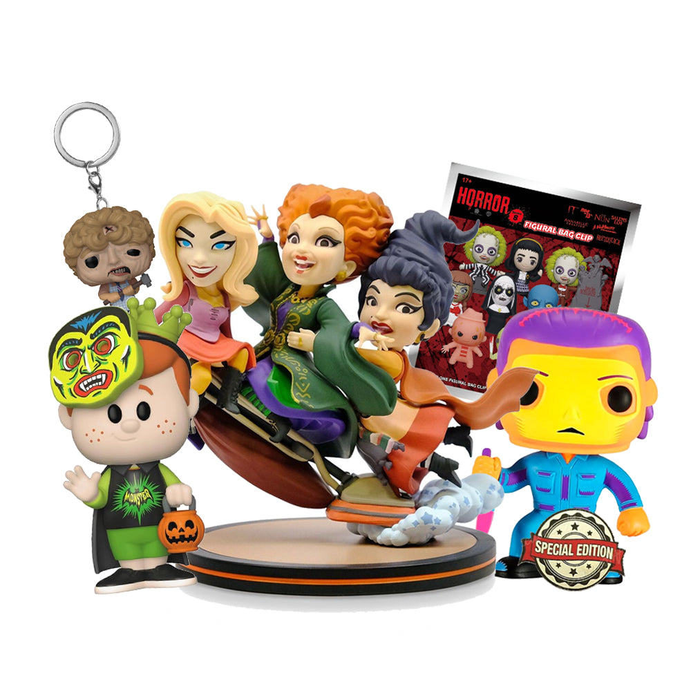 Halloween Bargain Bundle Exclusive Hocus Pocus Mike Myers Freddy Funko Soda