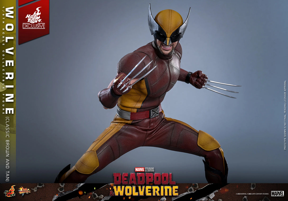Hot Toys MMS831 Wolverine Classic 1/6 Scale Figure Deadpool & Wolverine