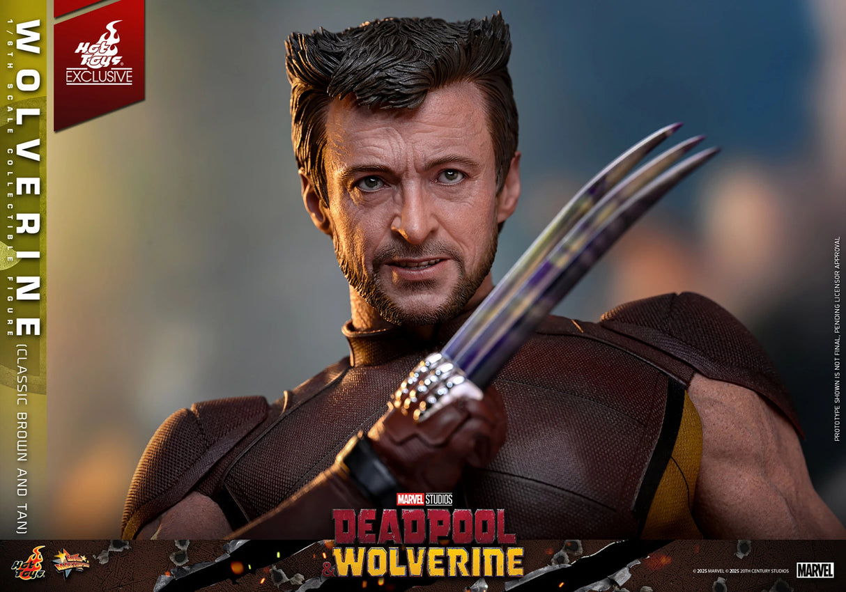 Hot Toys MMS831 Wolverine Classic 1/6 Scale Figure Deadpool & Wolverine
