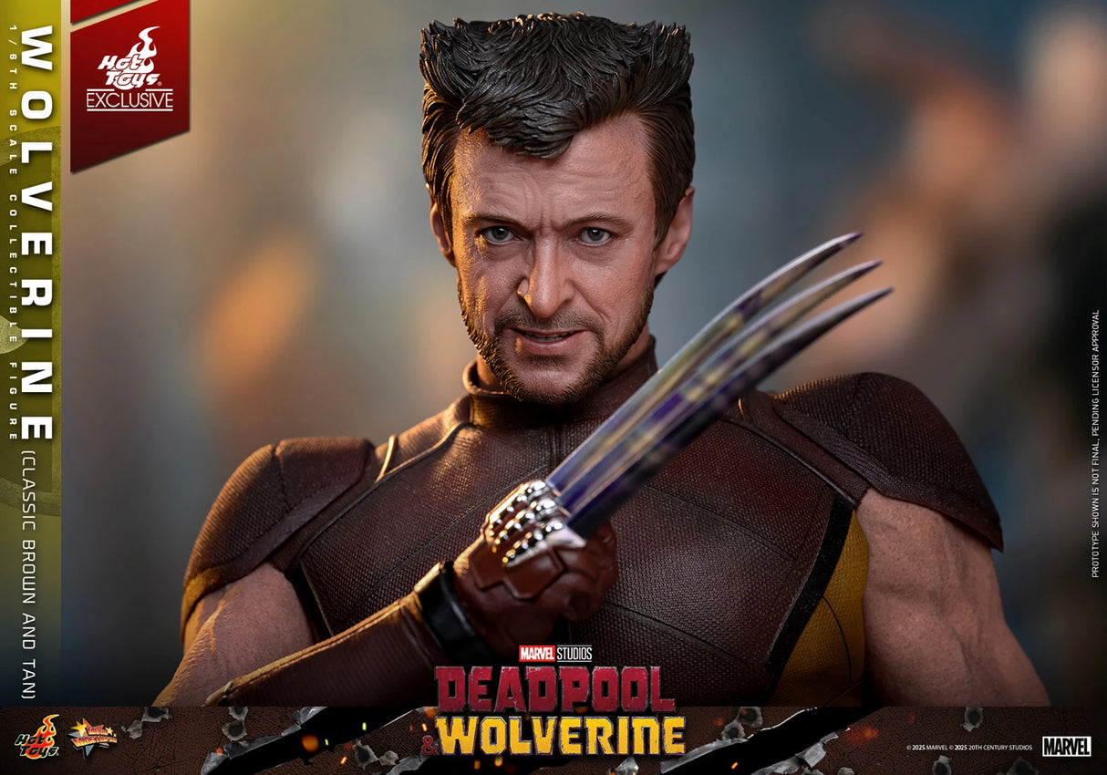 Hot Toys MMS831 Wolverine Classic 1/6 Scale Figure Deadpool & Wolverine