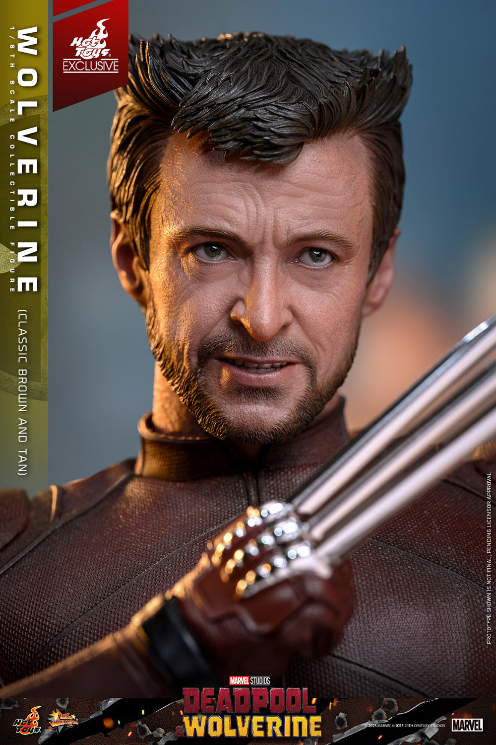 Hot Toys MMS831 Wolverine Classic 1/6 Scale Figure Deadpool & Wolverine