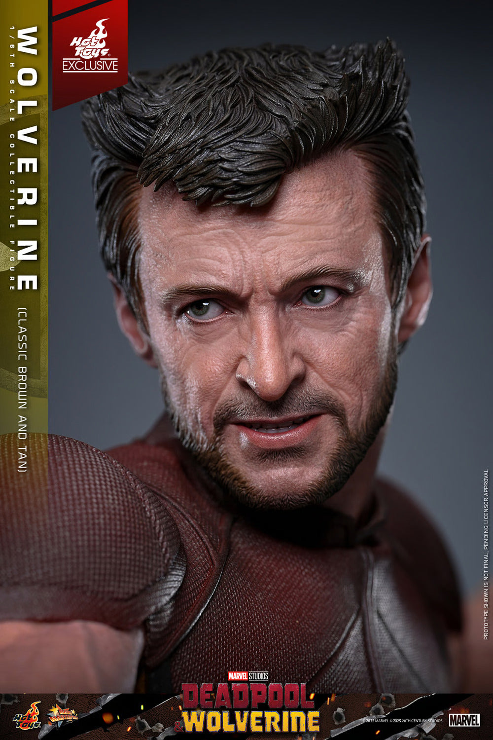 Hot Toys MMS831 Wolverine Classic 1/6 Scale Figure Deadpool & Wolverine
