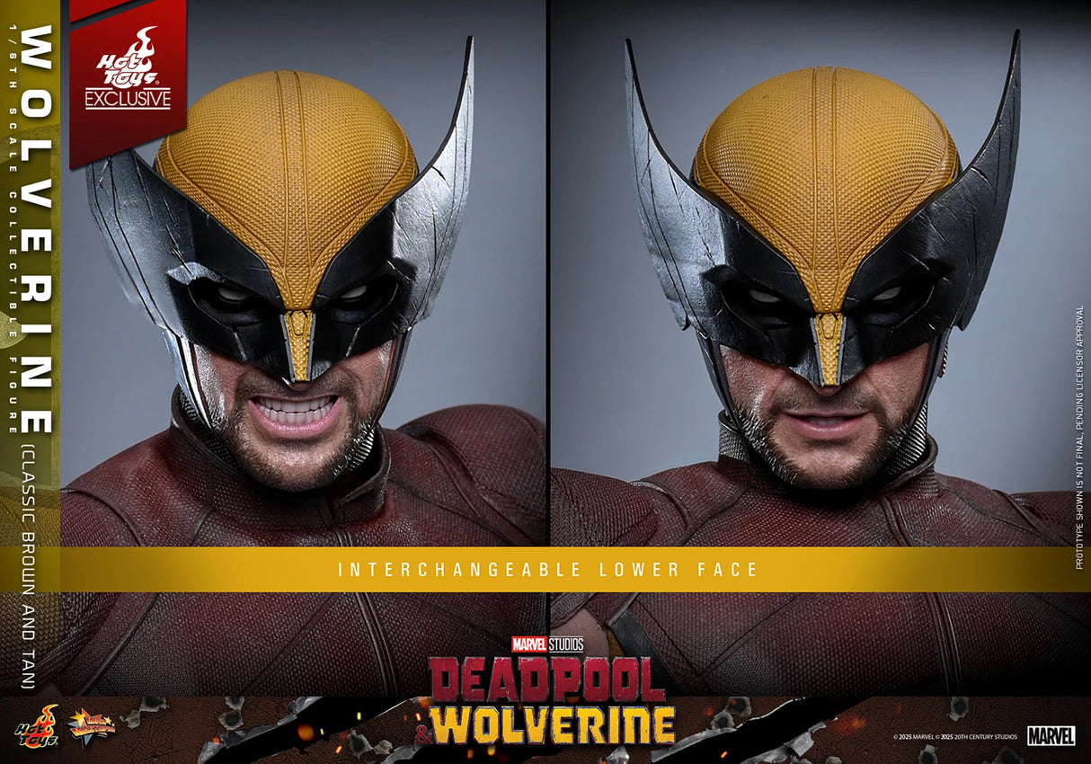 Hot Toys MMS831 Wolverine Classic 1/6 Scale Figure Deadpool & Wolverine