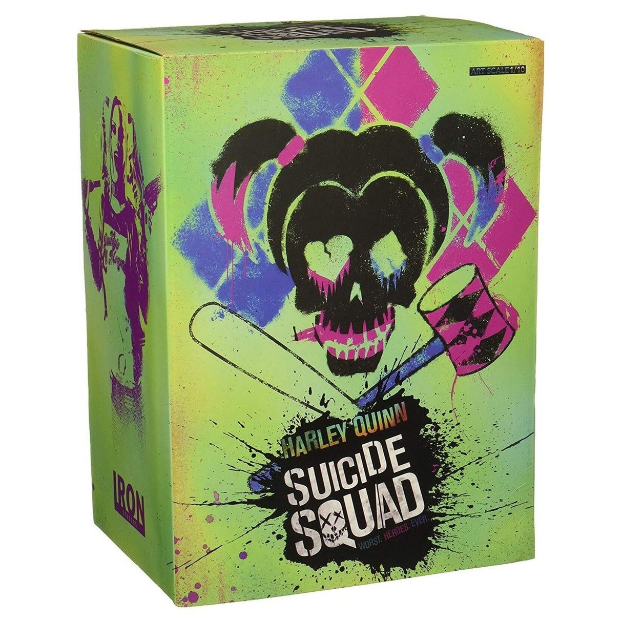 Iron Studios Suicide Squad Harley Quinn 1:10 Scale Statue Ex-Display