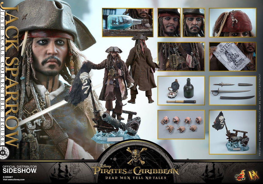 Hot Toys DX15: Jack Sparrow Action Figure DXX15