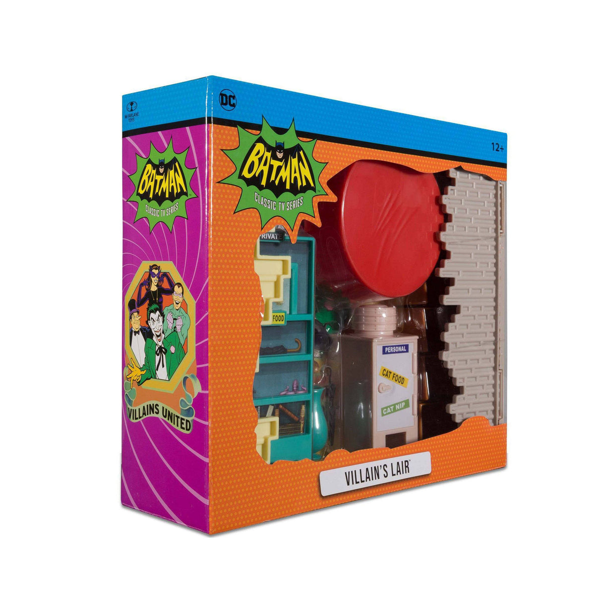 McFarlane DC Retro Playset Batman 66 Villains Lair