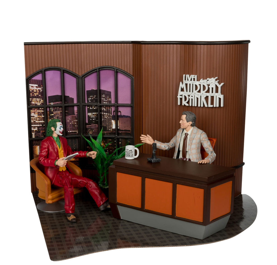 McFarlane The Joker Deluxe Collector Set Live with Murray Franklin Action Figure