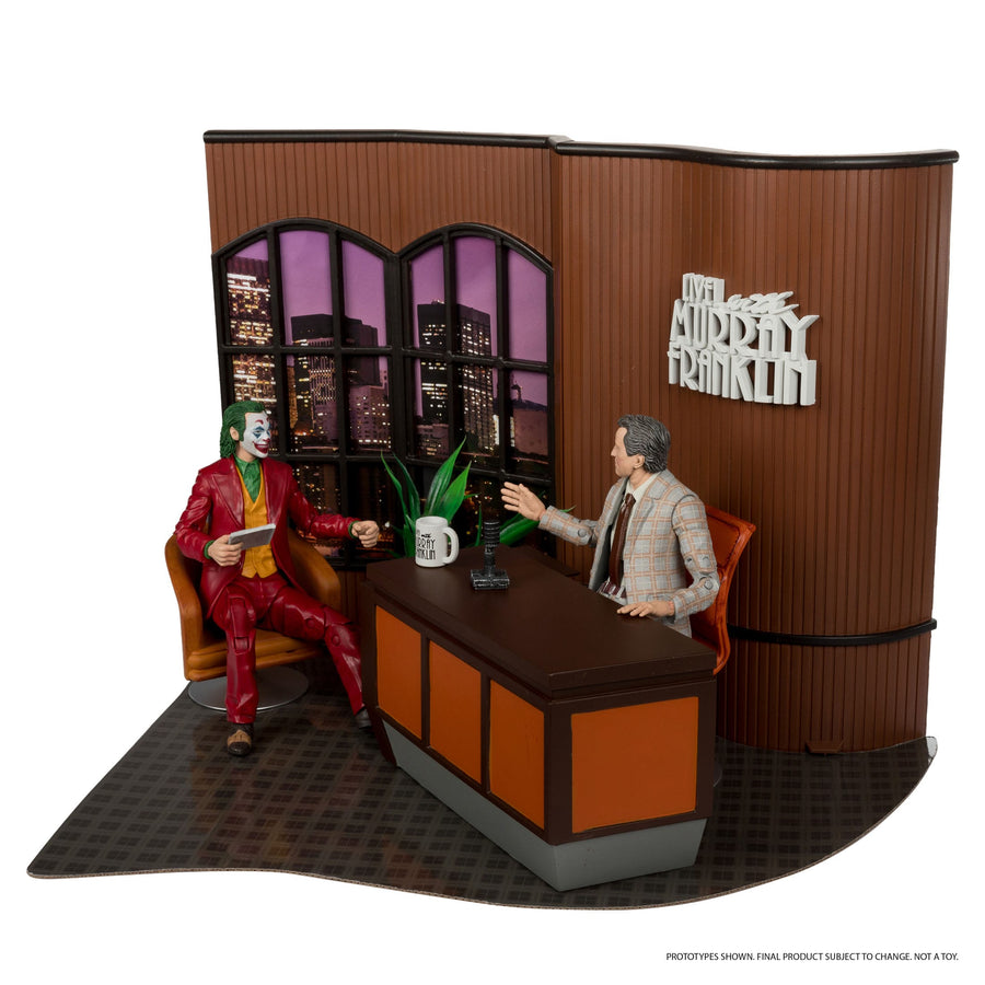 McFarlane The Joker Deluxe Collector Set Live with Murray Franklin Action Figure