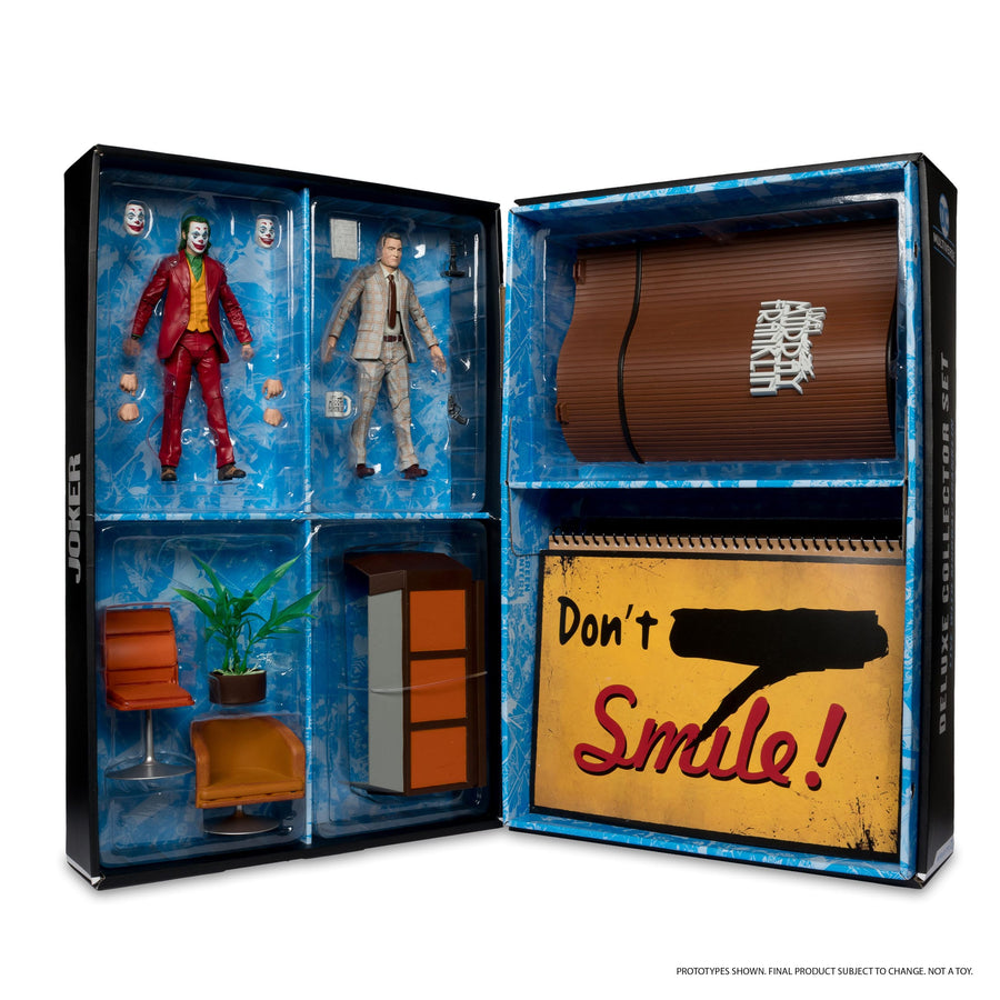 McFarlane The Joker Deluxe Collector Set Live with Murray Franklin Action Figure