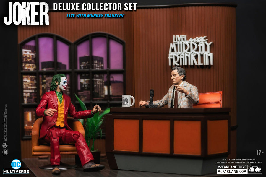 McFarlane The Joker Deluxe Collector Set Live with Murray Franklin Action Figure